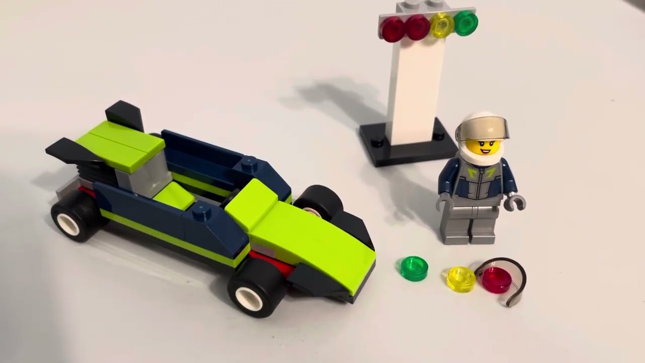 LEGO Race Car set 30640 review - YouTube