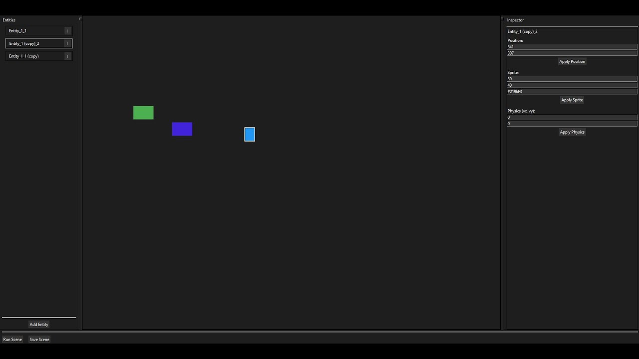 Simple 2D Python Game Engine from Scratch | #1 Custom Python Game ...