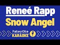 Rene rapp  snow angel karaoke