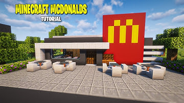 Minecraft mcdonalds tutorial easy