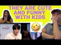 BTS With Kids is the Cutest Thing | BTS Funny Moments | Reaction