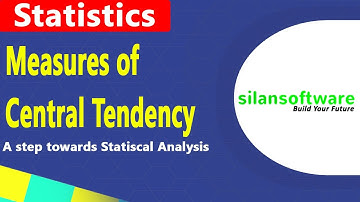 Measures of Central Tendency || Statistics || || Silan Software || pythontpoint.org