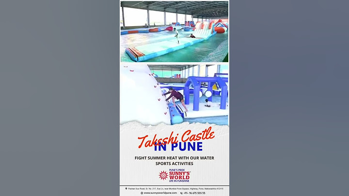 India's First Takeshi Castle in Pune #watersports  #pune  #waterresortpune #pubg