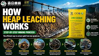 How Heap Leaching Works in Gold Mining | Step-by-Step Process Explained