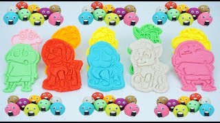 Learn Color Play Doh Balls Smile Fake - Creative For Kids 2017