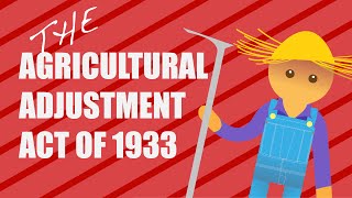 - INFOGRAPHIC ANIMATED HISTORY - The Agricultural Adjustment Act of 1933
