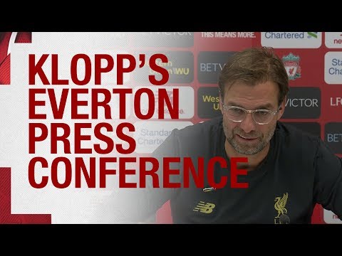 Jürgen Klopp's pre-match press conference | Everton