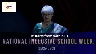 Inclusion is Humanity. | National Inclusive school Week, Dec 5-Dec 9.