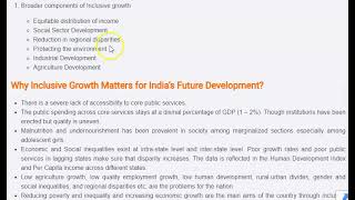 Inclusive Growth 2 By NAZEEB SAMEER