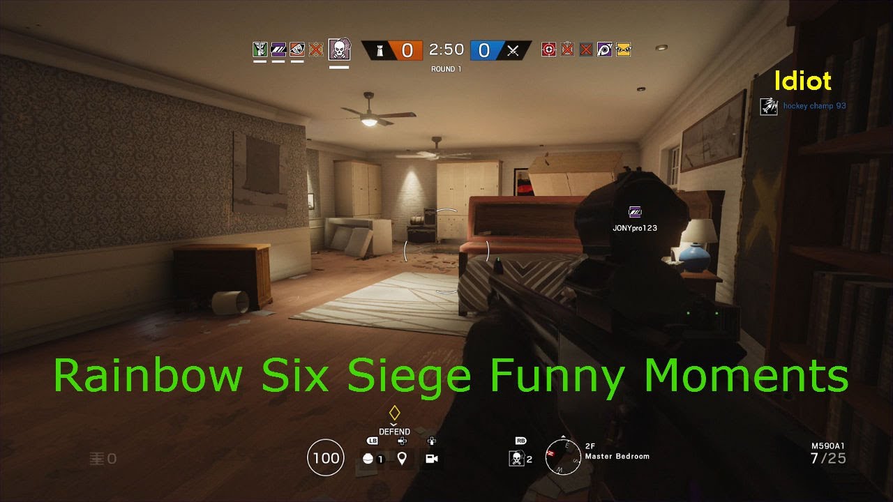 Rainbow Six Siege Funny Moments - YouTube
