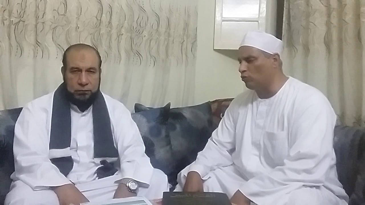 الشيخ(على محمودالنحاس) يجاز من الدكتور (نجم الدين زكريا عبدالسلام الجماجمونى)بالقراءات العشر الكبرى