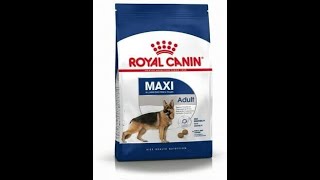 When to use royal canin maxi adult dog food 15kg