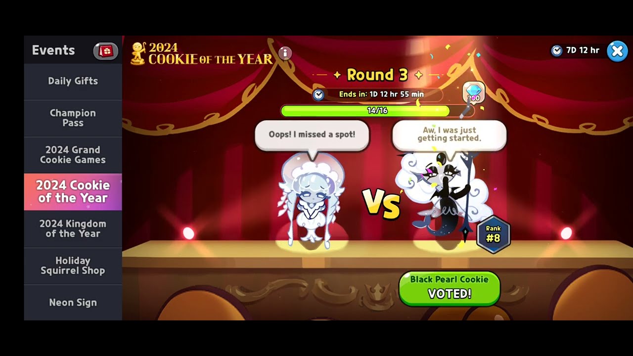 2024 Cookie of the Year Round 3 - Cookie Run Kingdom - YouTube