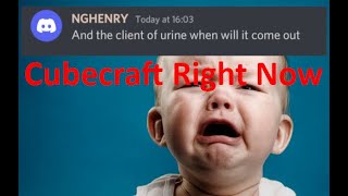 Bypassing the Cubecraft Anti Cheat with the Client of Urine