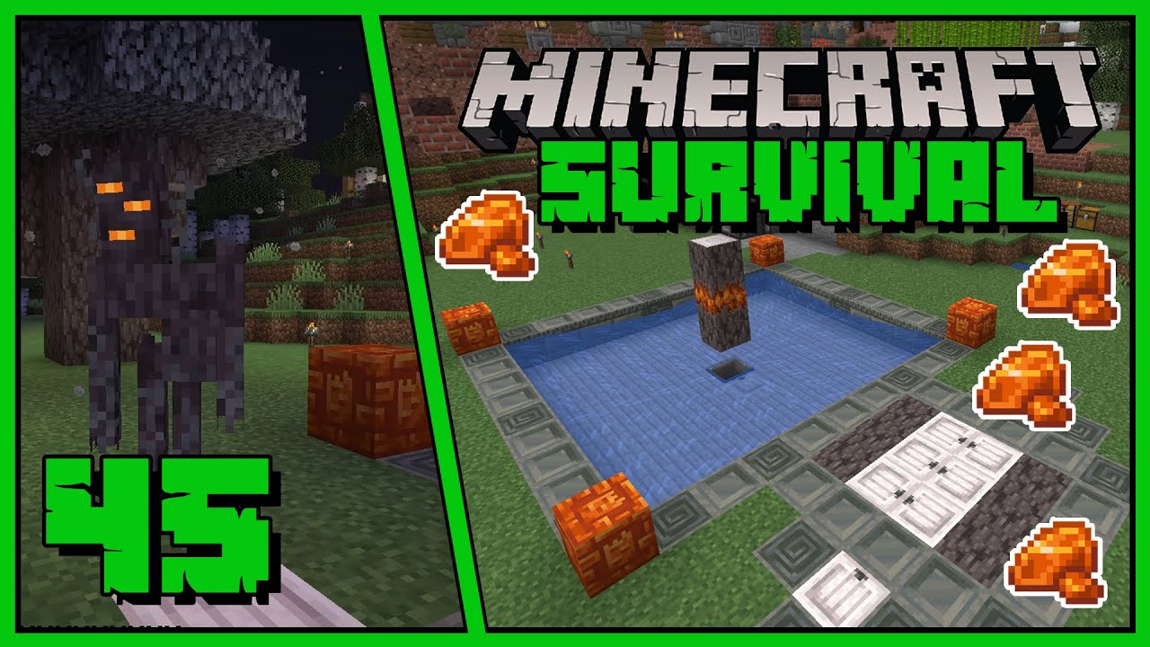 Minecraft 1.21 - farma żywicy, bloki żywicy, trzeszcz i budowanie | Survival i Poradnik #45