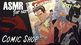 Comic Shop ASMR #11 - Comic Book Reading - Batman, Superman, Hawkeye, Valiant