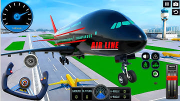 Real Flight Airplane City Pilot Simulator - Plane Boeing Emergency Landing - Android Gameplay