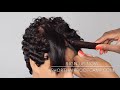 How to use a marcel to Curl black women that wear short hair cuts and styles
