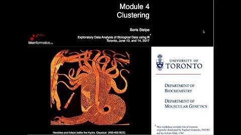 Exploratory Analysis of Biological Data using R Session 7