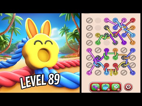 🏅 TWISTED TANGLE 🤪 Level 89 🧩 Gameplay Walkthrough