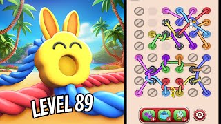 🏅 TWISTED TANGLE 🤪 Level 89 🧩 Gameplay Walkthrough