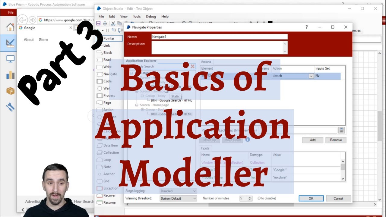 Basics of Application Modeller - Part 3 HTML Mode and Best Practices (Blue Prism)