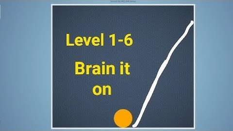brain it on walkthrough | brain it on gameplay | Level 1-6 | VK GAMER |