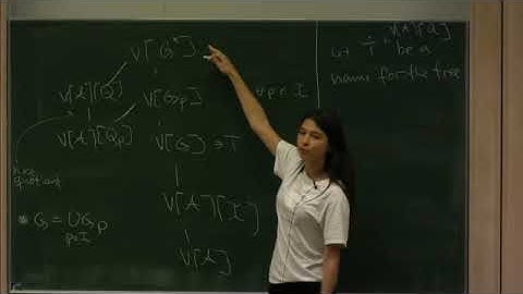 Dima Sinapova - The tree property (session 3)