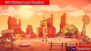 Free After Effects Intro Template #92 : Western Logo Template for After Effects