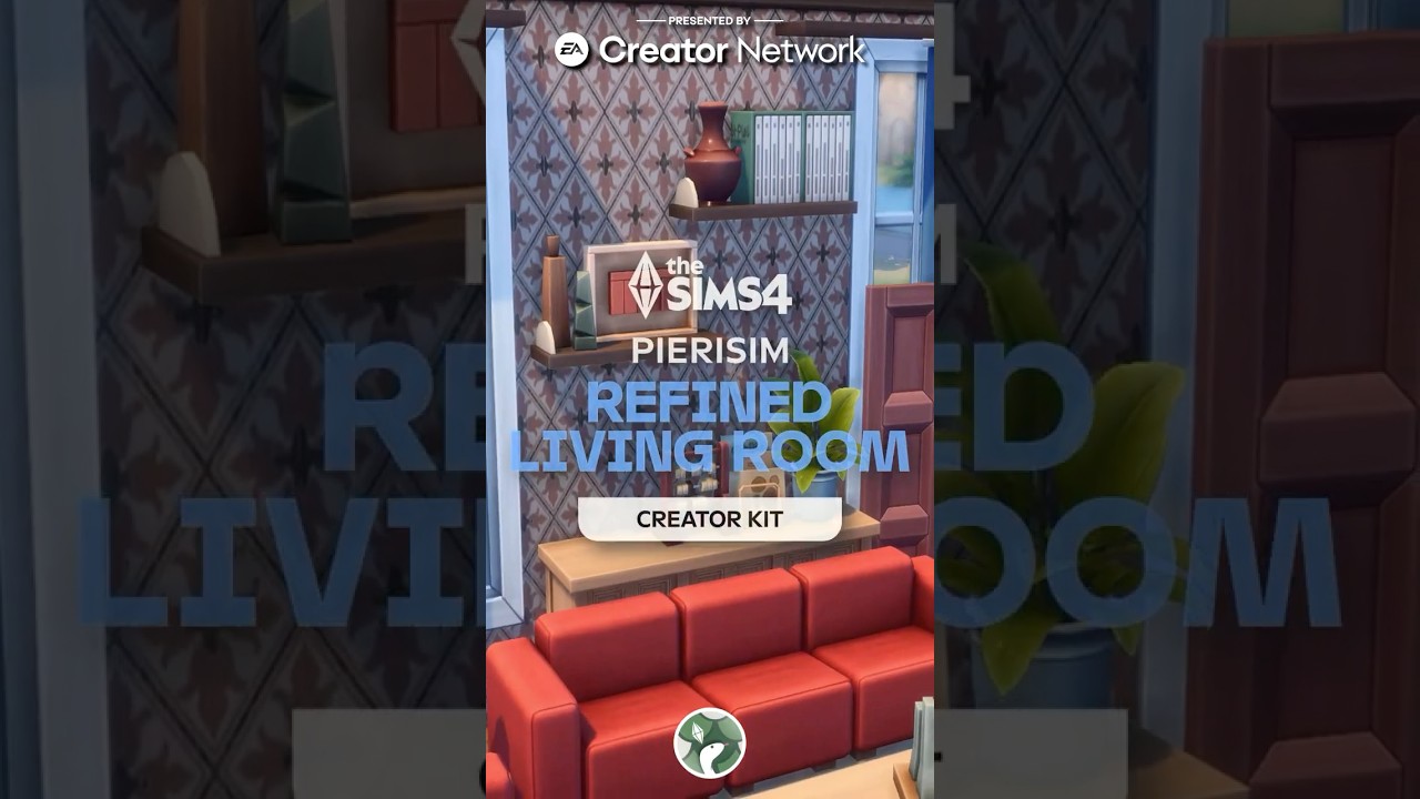 Refined Living Room & Base Game Only Room 