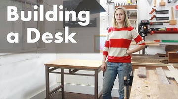 How I Built a Desk with Drawers