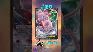 Top 25 Mew pokémon Cards #tcg#pokémon#mew