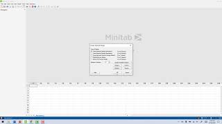 Using Minitab to Design and Analyze a 2^k Experiment