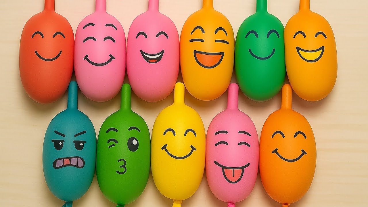 Making Slime With Transparent Balloons - Relaxing Sound -Satisfying Slime