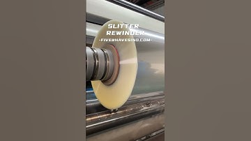 Flxible packaging film slitting rewinding machine for bopp film