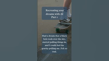 Visualizing viewers dreams with AI: Part 1