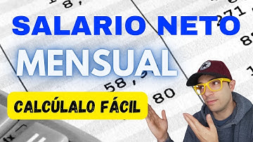 COMO se calcular el SALARIO Neto MENSUAL