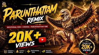 Parunthattam 🔥 This Beat Is Next Level | DJ EDM Remix