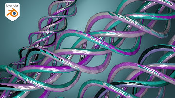 How to Create Twisted Cables With Geometry Nodes in Blender - Blender Tutorial