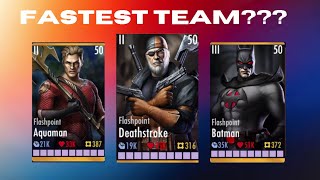 Best Flashpoint Team for Online!!! Fastest Team! - Injustice 1 Mobile