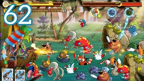 Swamp Attack 2 Gameplay Walkthrough Level 62