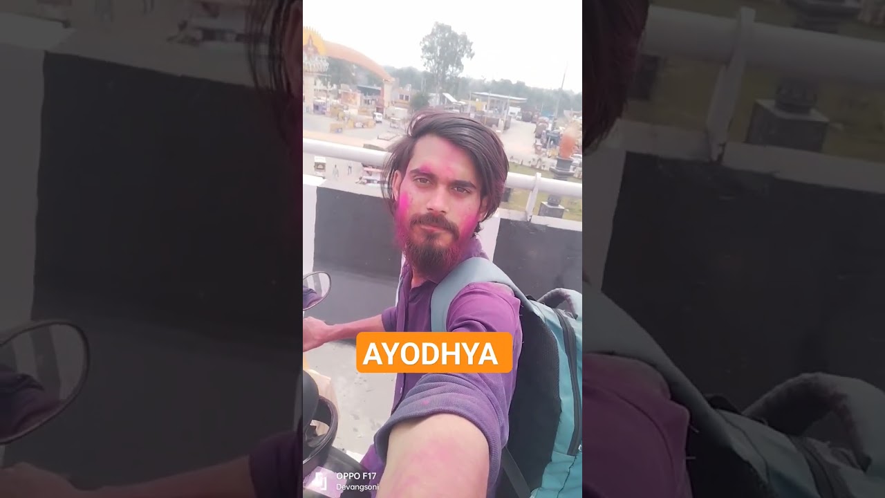 Ayodhya Holi 😍❤️ 