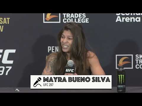 Mayra Bueno Silva full UFC 297 pre-fight media day interview - YouTube