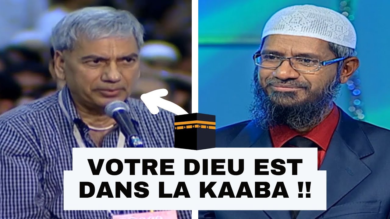 Un chrtien se demande pourquoi Dieu est dans la Kaaba    Zakir Naik en franais