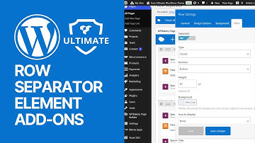 How to Use Row Separator Element Ultimate add-ons for WPBakery WordPress Plugin? Brainstorm Force