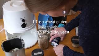 Danish Rugbrød in the Bread Machine