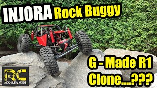 !! NEW !! INJORA 1/10 RC Rock Buggy Review and Test Run