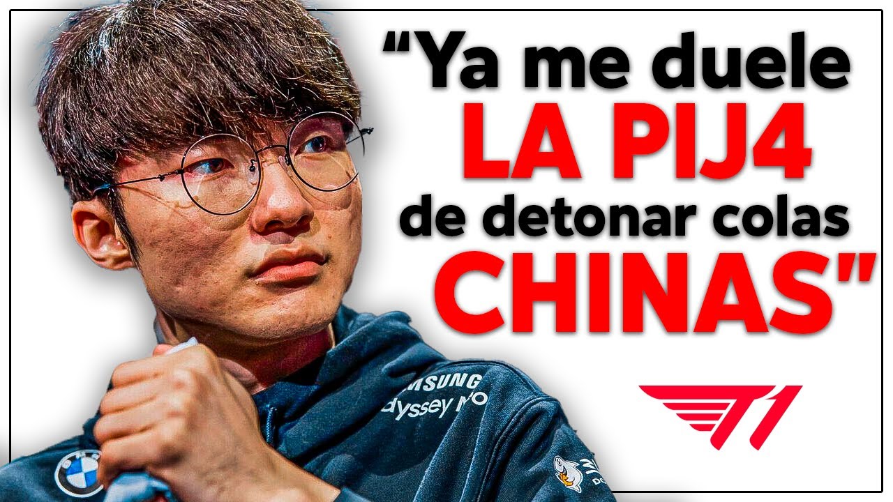 "Ya Me Duele La Pij4 De Tanto Detonar Colas Chinas" - Faker | T1 Glaseo de Leche La Cara de AL