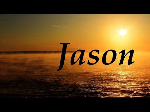 Vídeo: Què significa el nom Jason?