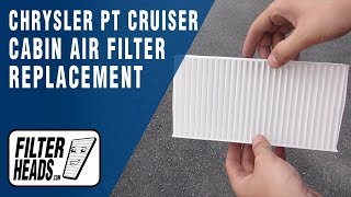 How to Replace Cabin Air Filter 2002 Chrysler PT Cruiser | AQ1133